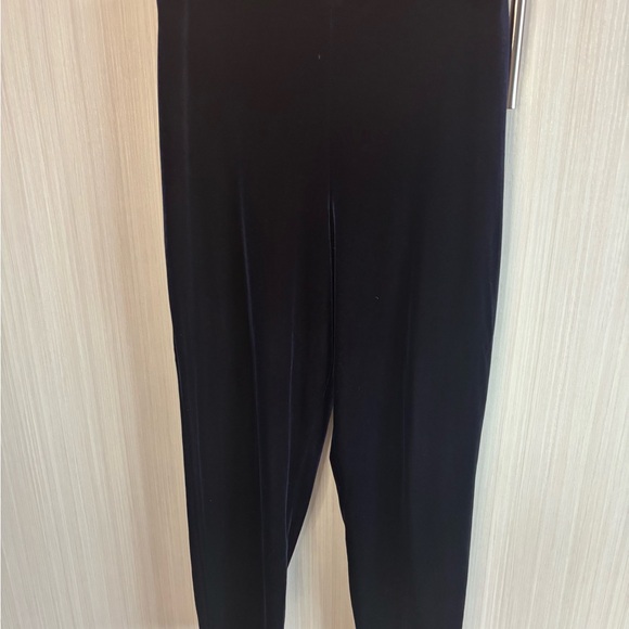 Cleo Vintage Navy Velvet Loungewear‎ 2 Piece Ensemble Petite Size S - Picture 7 of 13